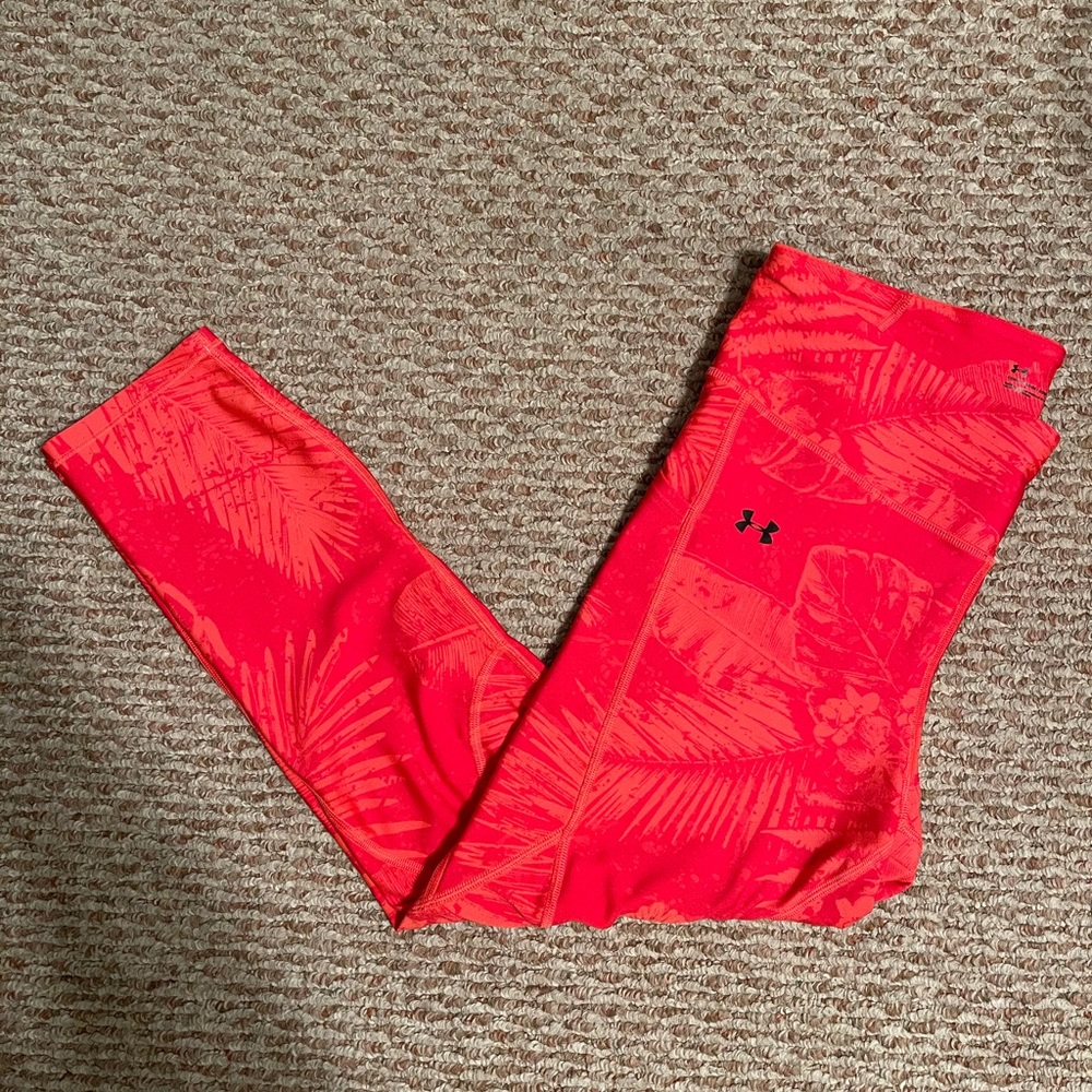 Project Rock HeatGear Armour Printed Ankle Crop